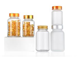 保健品胶囊玻璃瓶-保健品玻璃瓶
